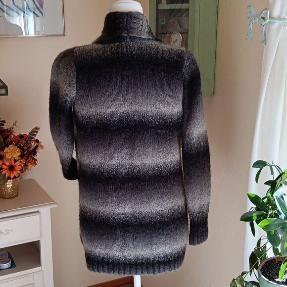 Eddie Bauer Wool Blend Sweater. Coastal Cowgirl,  Twee - Picture 5 of 11